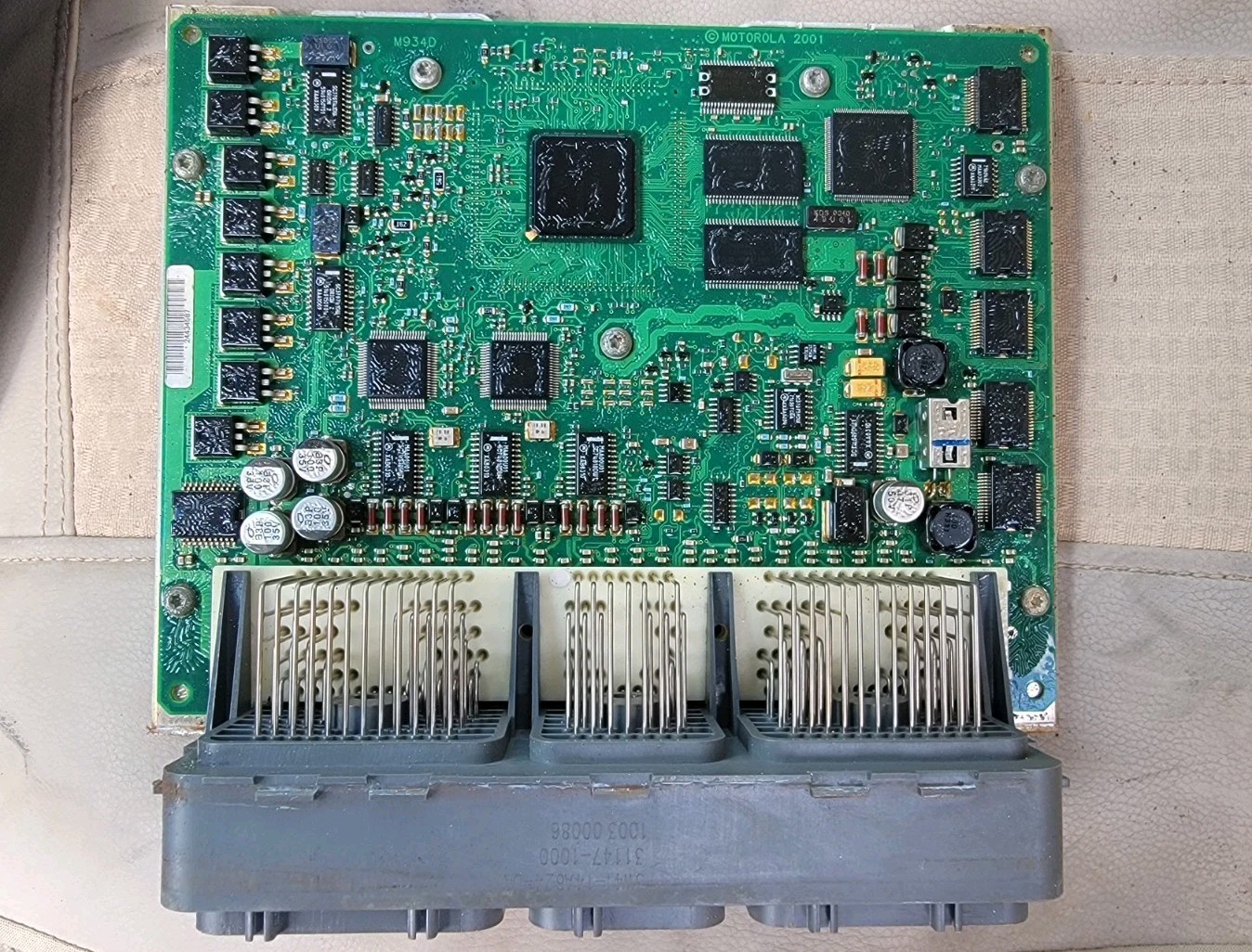 2003 Lincoln LS 3.9L Engine Computer 3W4A-12A650-JK ECU Control Module Unit ECM