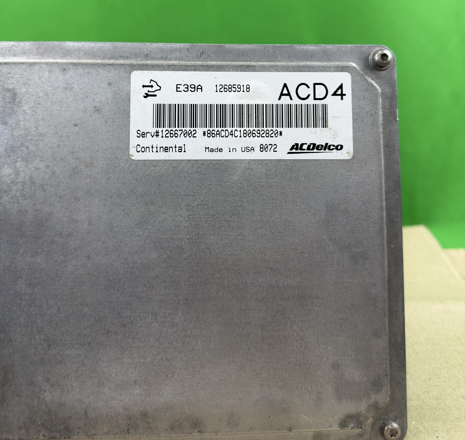 2017 2018 2019 Chevrolet Impala Cadillac XTS Engine Control Module E39A 12685918