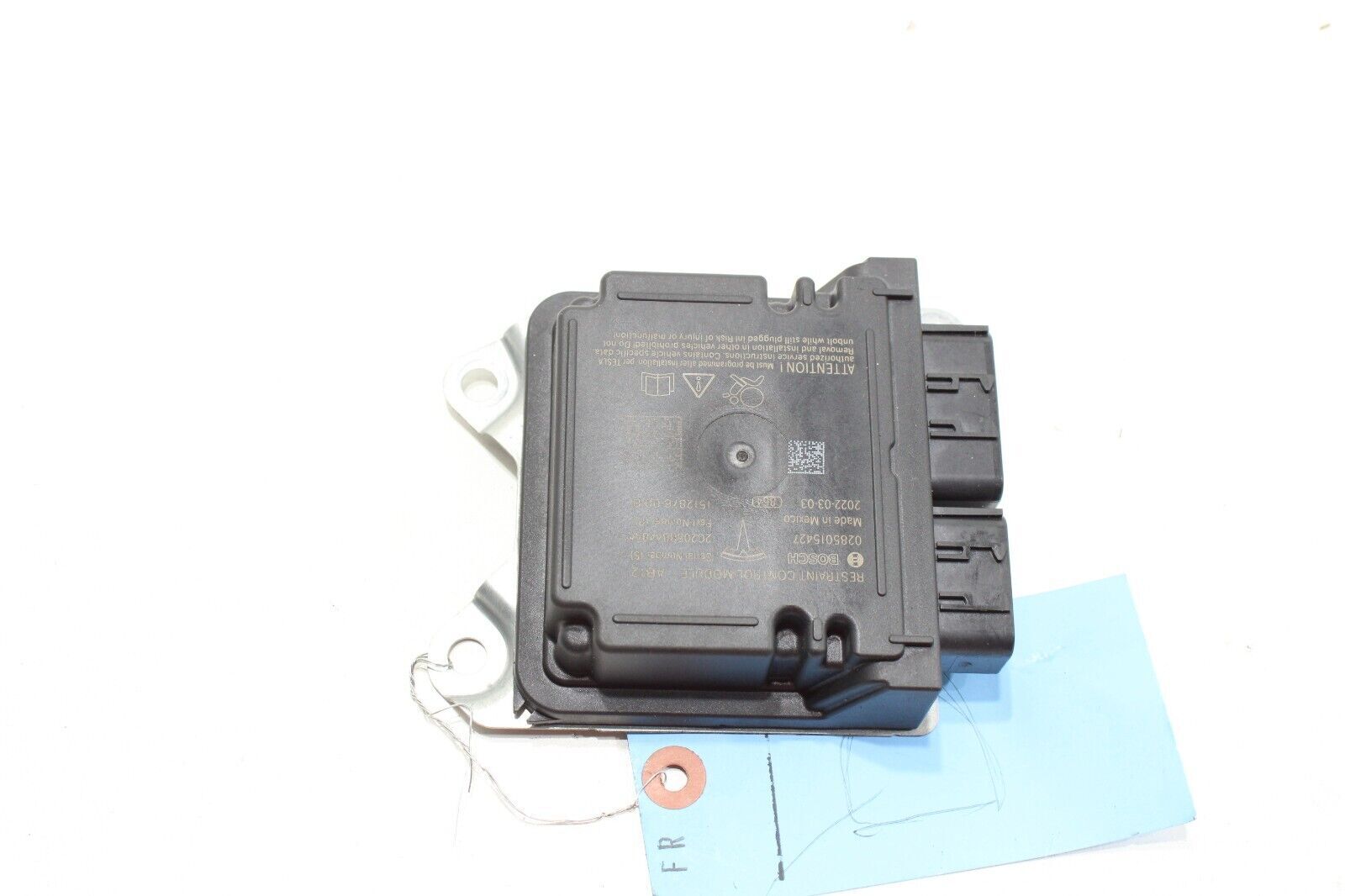 TESLA MODEL S RESTRAINT DIAGNOSTIC COMPUTER MODULE SRS UNIT OEM 2021 – 2023