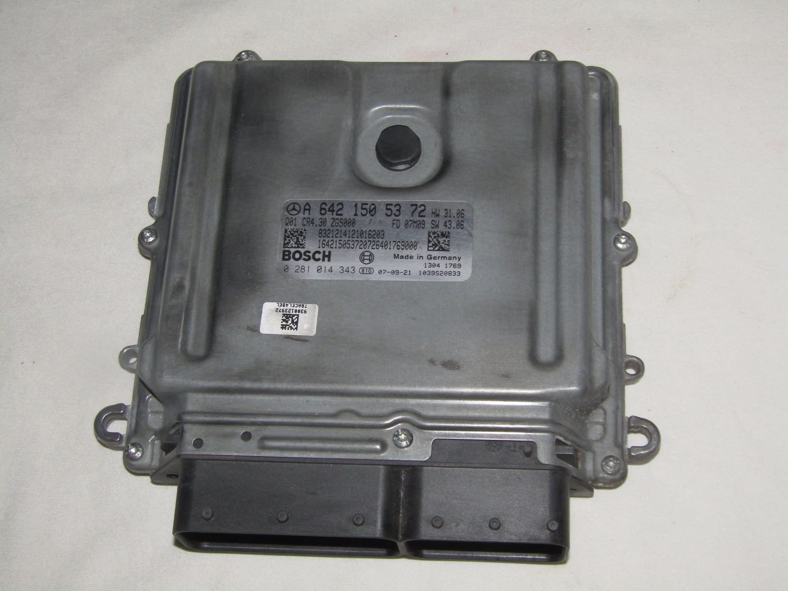 07-09 DODGE MERCEDES SPRINTER 3.0L ENGINE CONTROL MODULE ECM ECU A 642 150 53 72