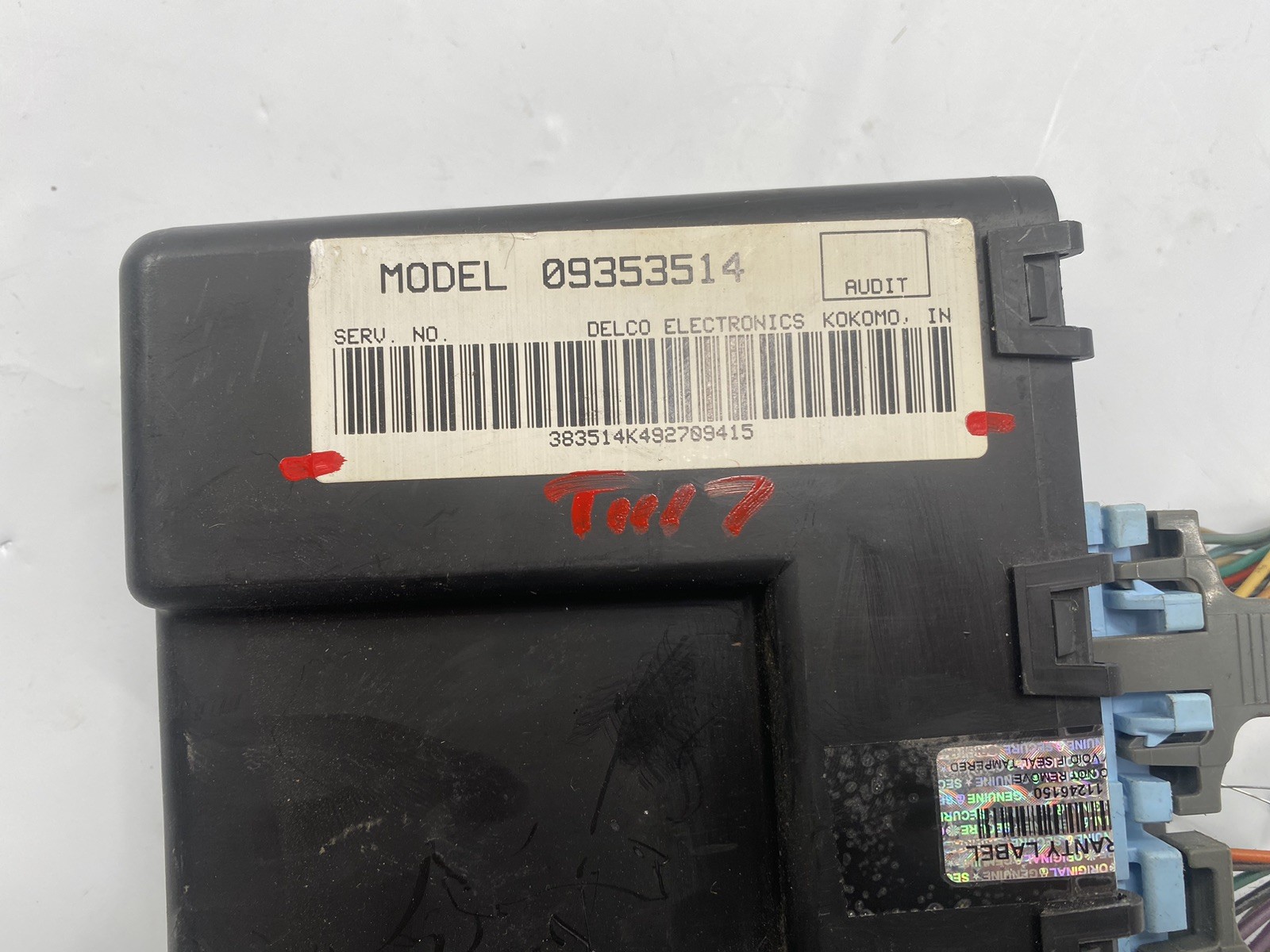 97-05 Buick Park Avenue A/C Temperture Control Module 09353514 OEM