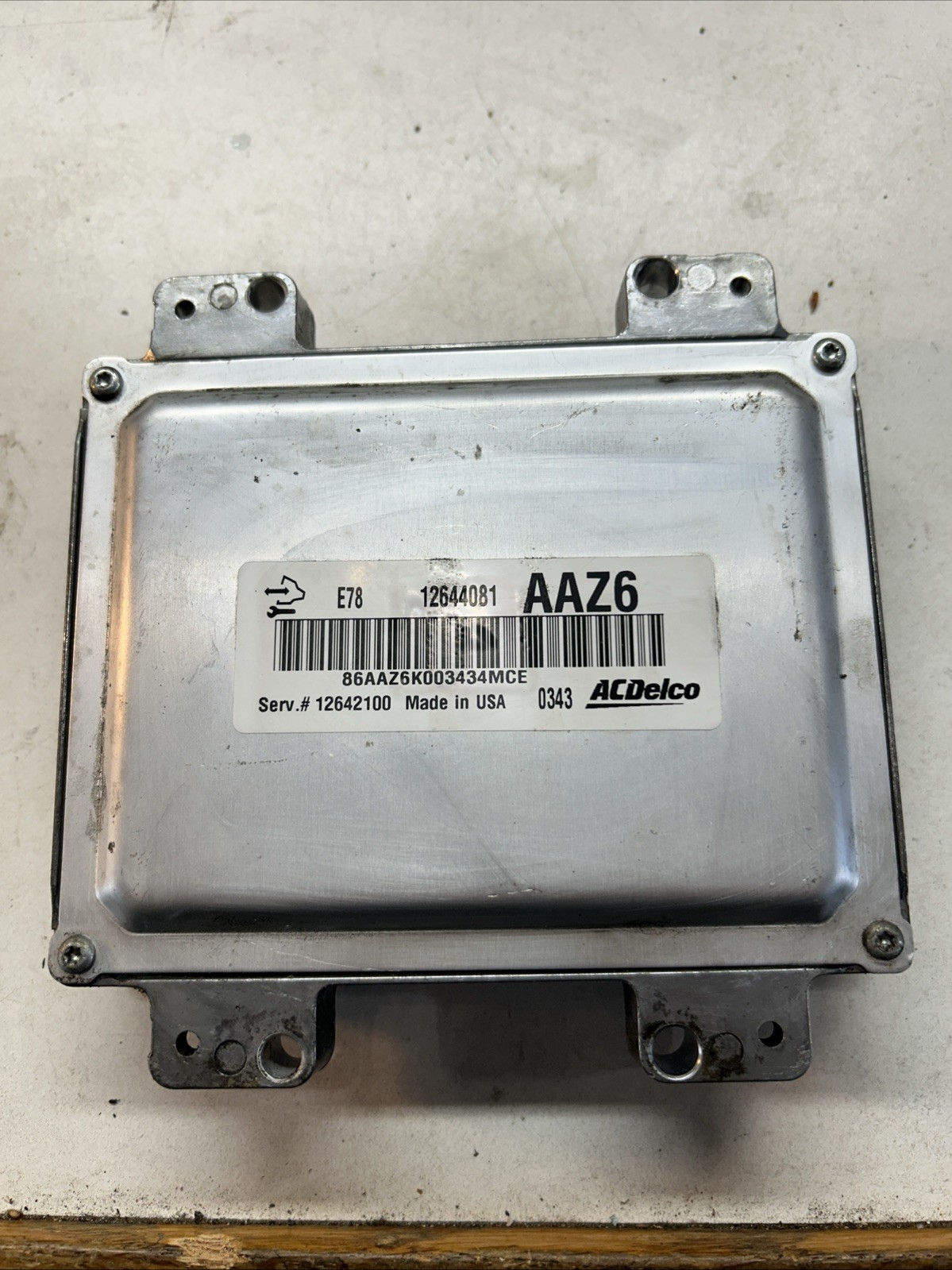 2011 11 Chevrolet Cruze 12644081 Engine Control Module Unit Ecm C71 036