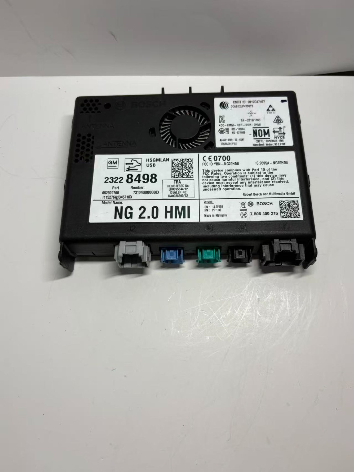 OEM 23228498 CHEVY SILVERADO HMI HUMAN MACHINE INTERFACE CONTROL 2015