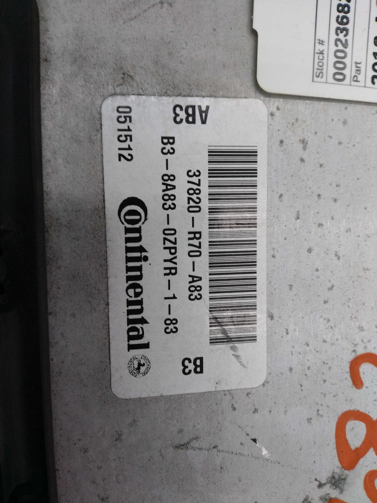 Used Engine Control Module (ECM) fits: 2012 Honda Accord Electronic Control Modu