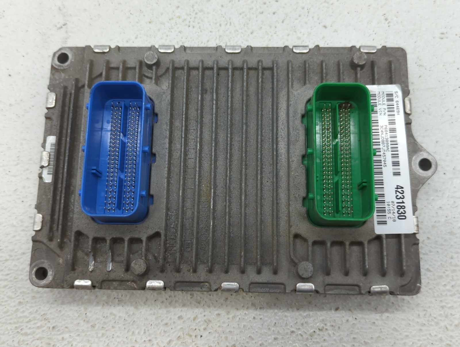 2018 Jeep Compass Engine Computer Ecu Pcm Ecm Pcu Oem P68342095aa DG21I