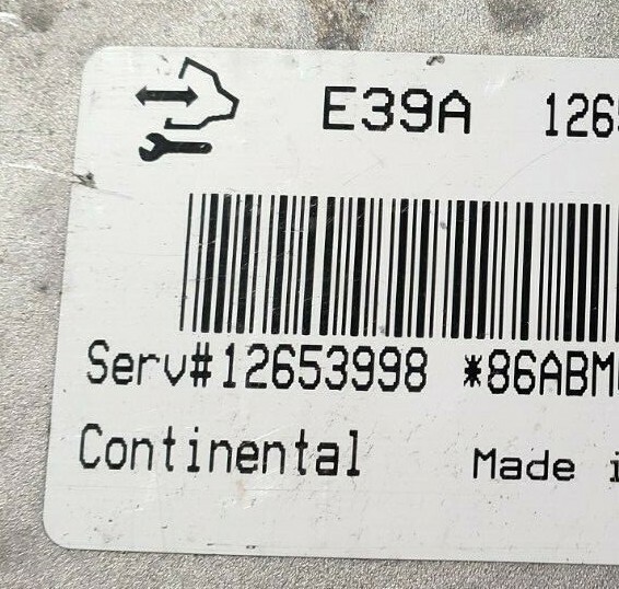 ✅ VIN programmed 2013 – 2015 Chevy Camaro 3.6L Engine Computer E39A 12653998 GM