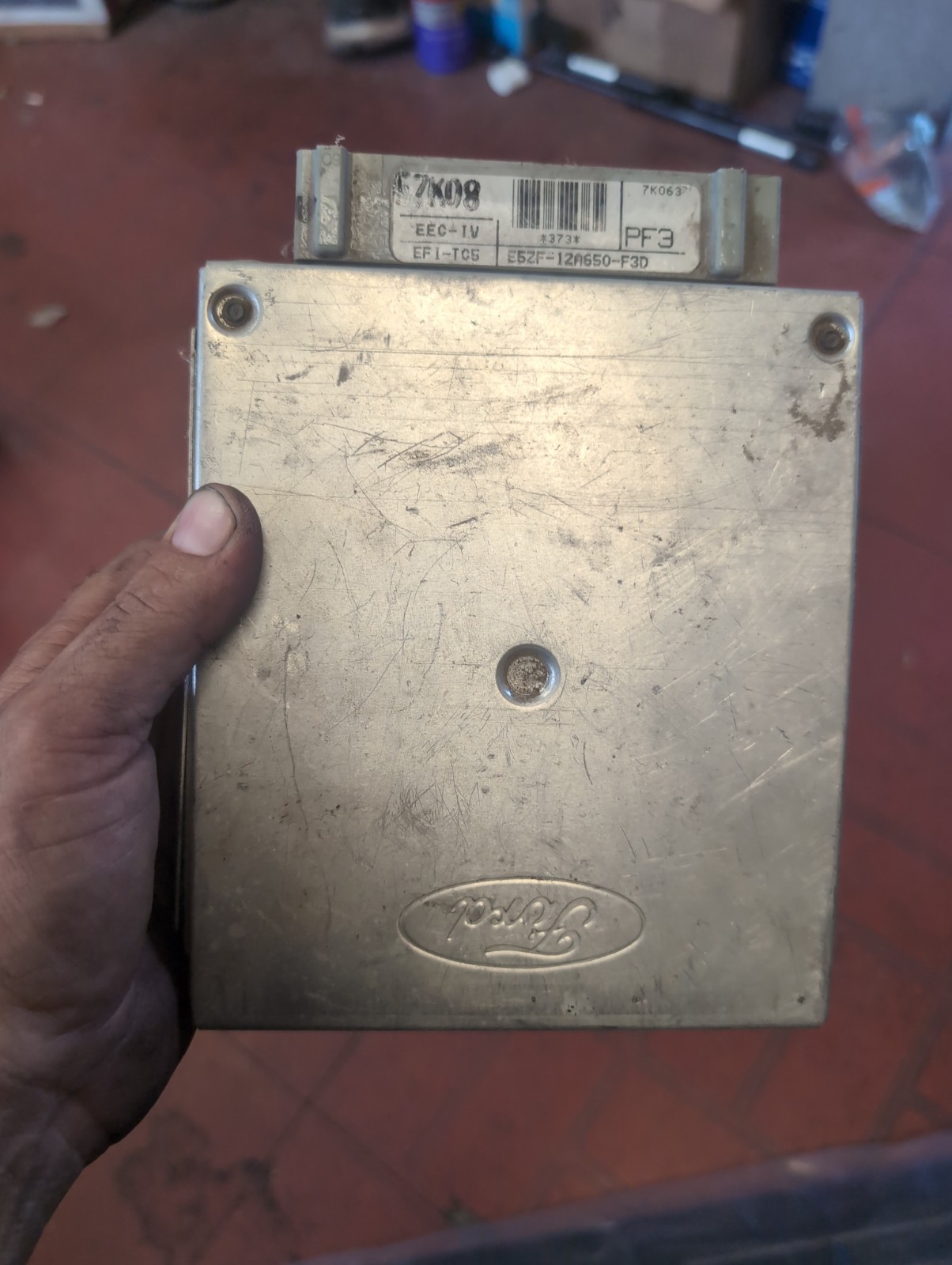ECM ECU Engine Control Module Computer 1986 Ford Thunderbird E5ZF-12A650-F3D