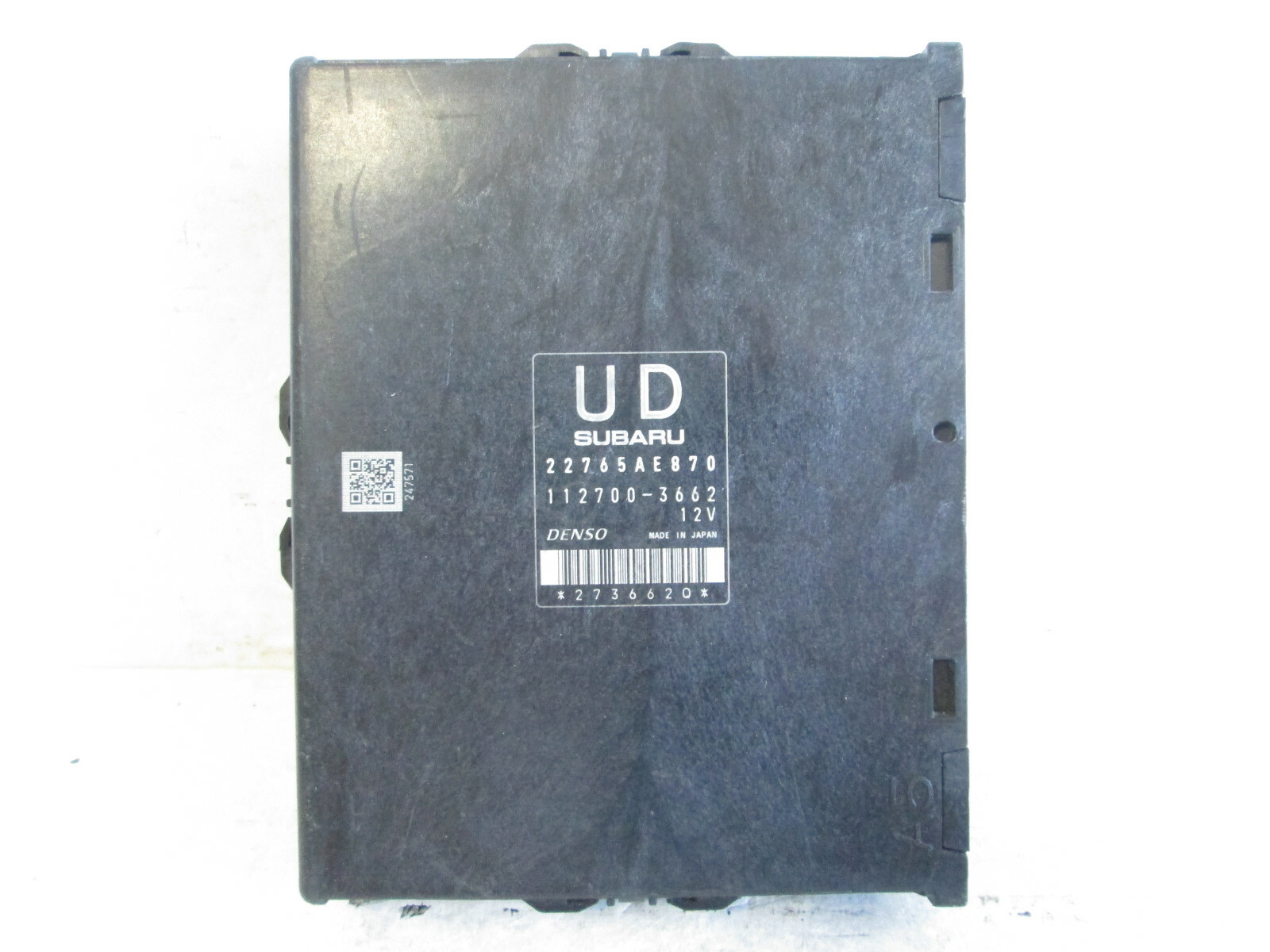 2013 Subaru XV Crosstrek Engine Computer Control Module ECU ECM 22765AE870 OEM