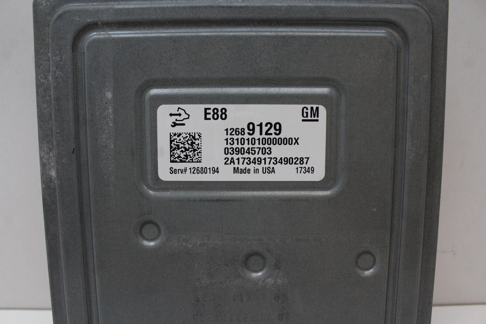18 19 Chevrolet Malibu 12680194 Computer Brain Engine Control ECU ECM EBX Module