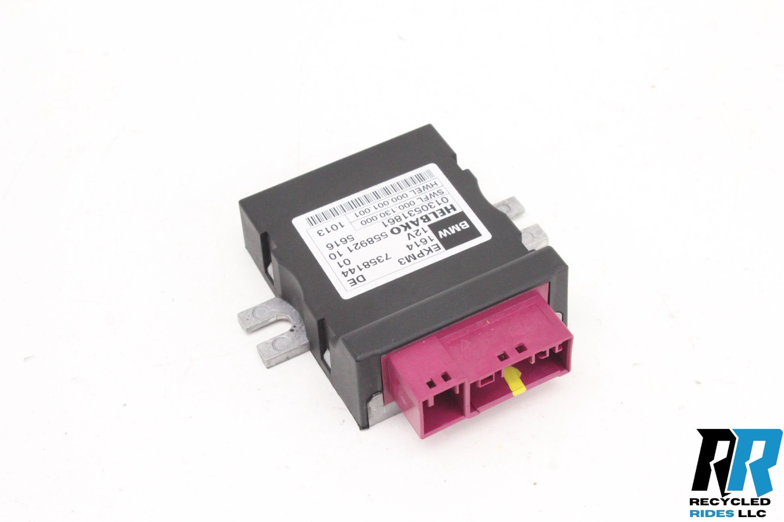 11-17 BMW X3 Fuel Pump Control Module Unit Black OEM 16147358144