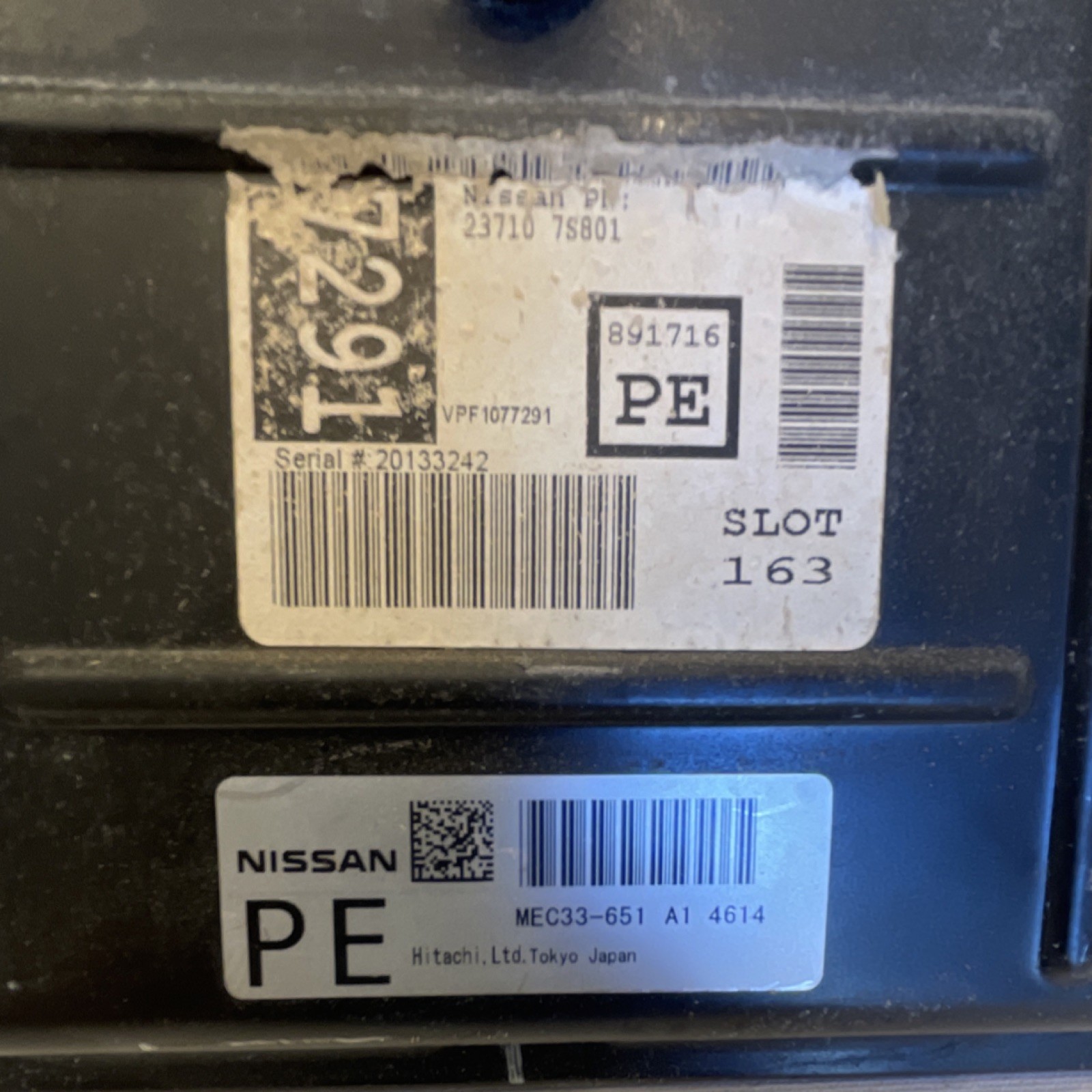 2004 Nissan Titan Engine Control Unit ECU Module MEC33651A1 735-9A6 #723ECM