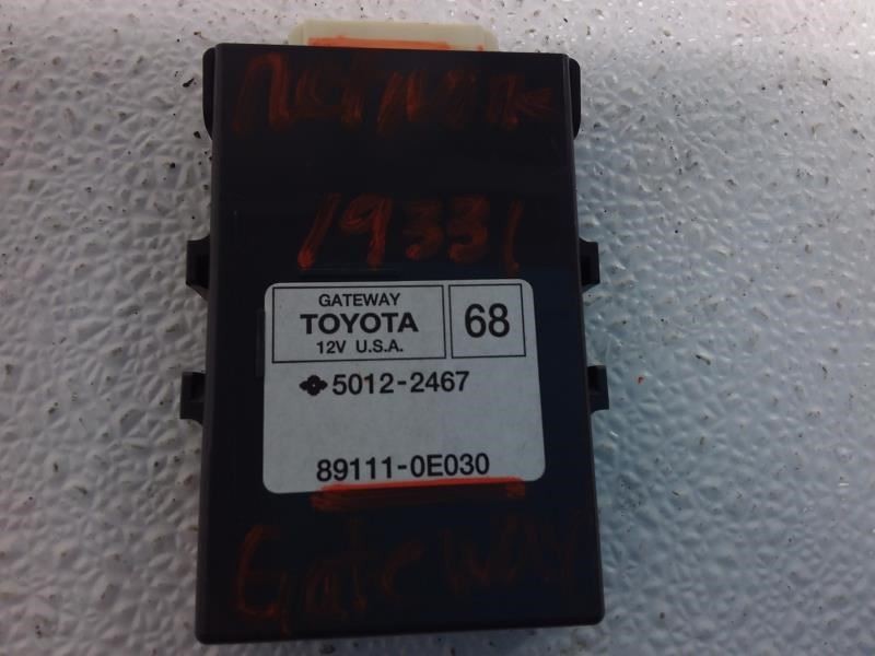 Network Gateway Module Fits 15-16 TOYOTA HIGHLANDER 821861 ID # 891110E030