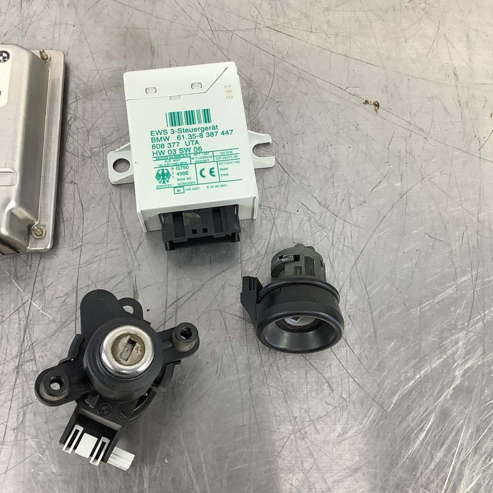 BMW E46 Engine Computer DME EWS Key Set M52TU MS42 Manual 99-00 323 328