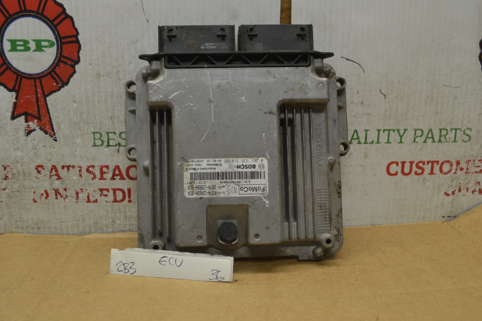 2017-19 Ford Fusion Engine Control Unit ECU KS7A12A650BCA Module 36-2B3