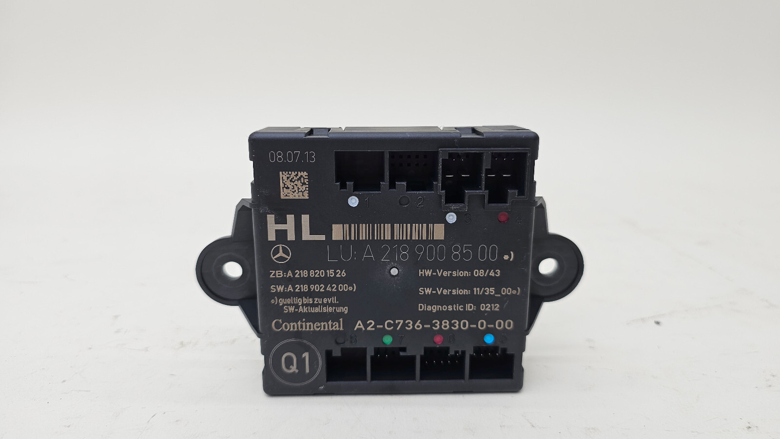14-16 For Mercedes W212 E350 CLS350 Rear Left Door Control Unit OEM A2189008500