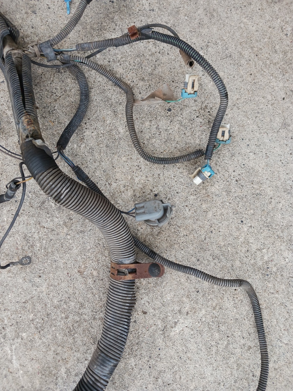 1996 Trans Am Engine Bay Forward Harness Headlights Horns Fans Relays *READ*