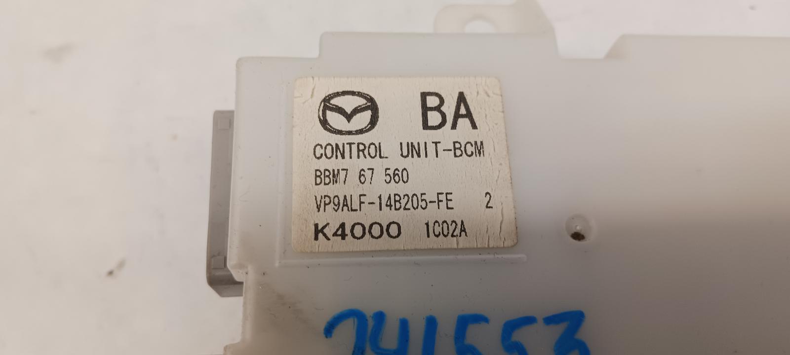 ’09-’13 MAZDA 3 Keyless entry Module OEM 1 Year Warranty!!