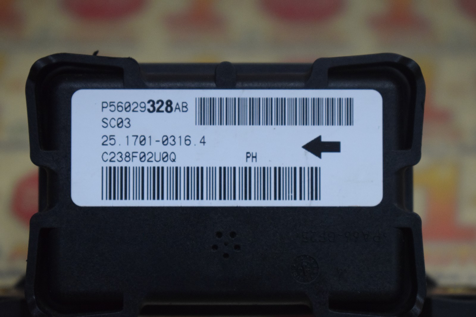 2007 2008 DODGE NITRO STABILITY CONTROL YAW RATE SENSOR MODULE 56029329AB OEM
