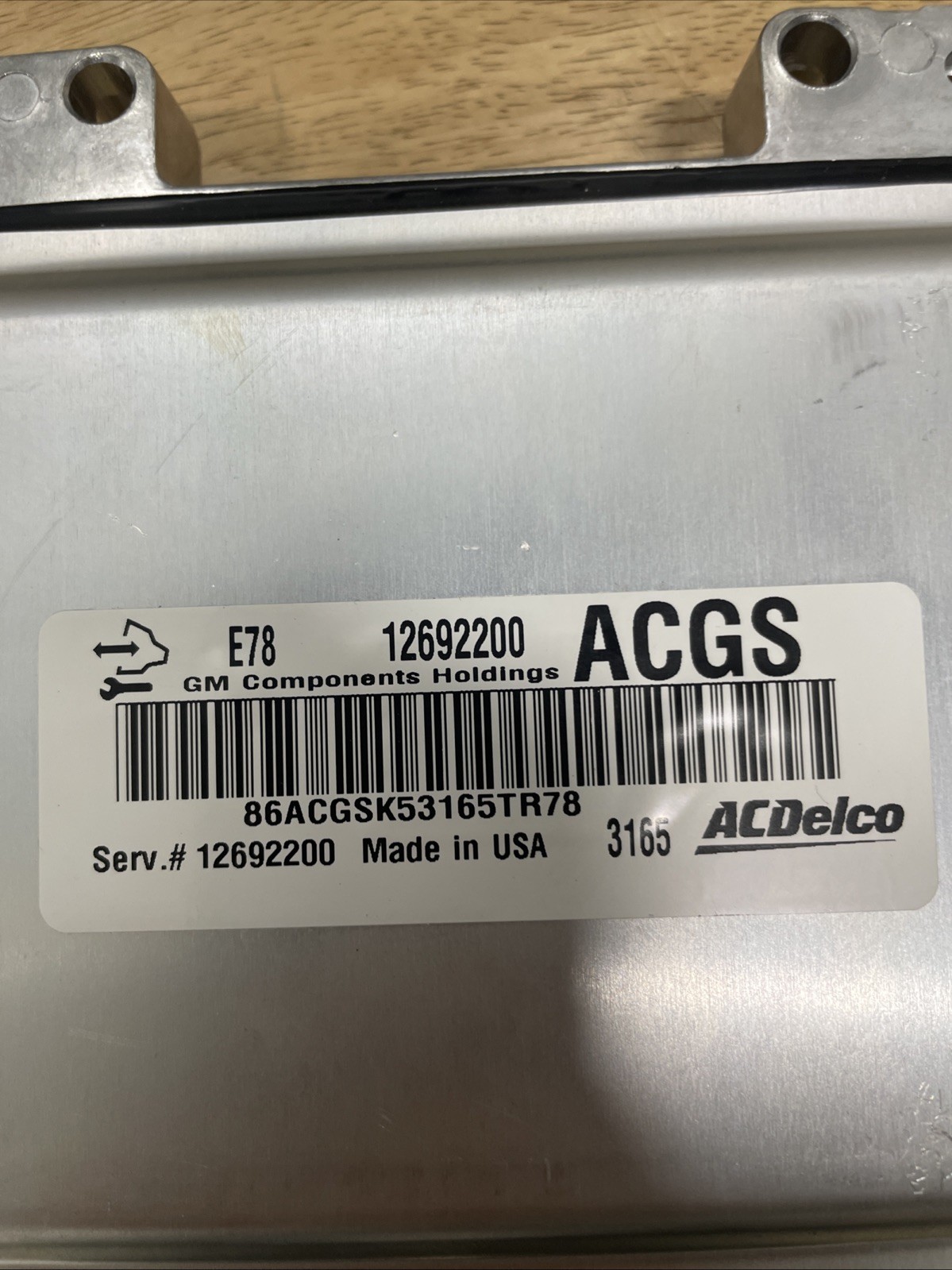 2012-2016 CHEVROLET CRUZE ENGINE COMPUTER MODULE ECU ECM 12643636 AA4R OEM