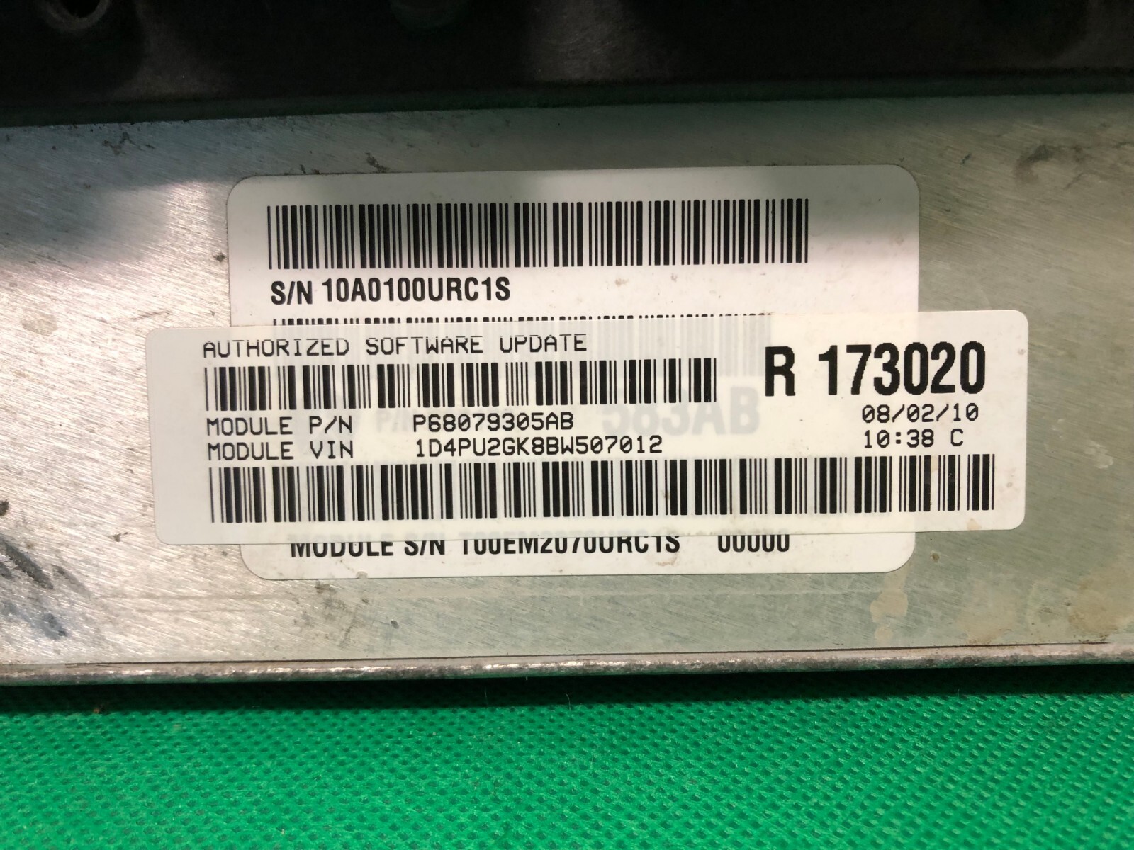 PROGRAMMED VIN PLUG & PLAY 11 DODGE NITRO 3.7 PCM ECU ECM P68079305AB