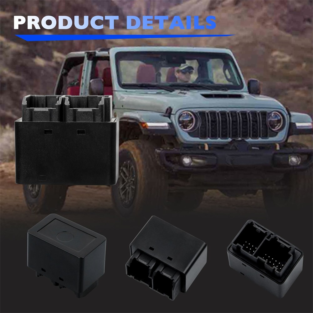 Mini Programmer Module For 2018-2024 Tazer Jeep Wrangler JL 4XE & Gladiator JT
