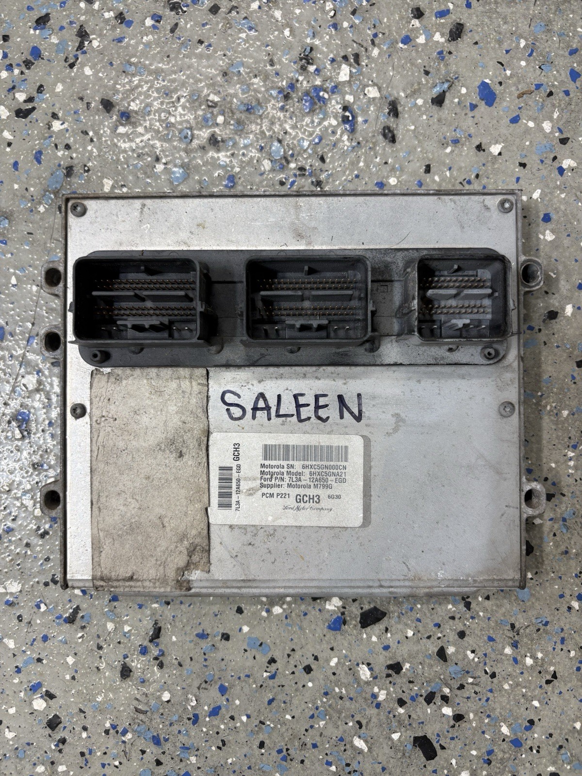 ⭐ 06-08 FORD F150 SALEEN S331 3V 5.4 SUPERCHARGER ECU ECM COMPUTER 7L3A12A650EGD