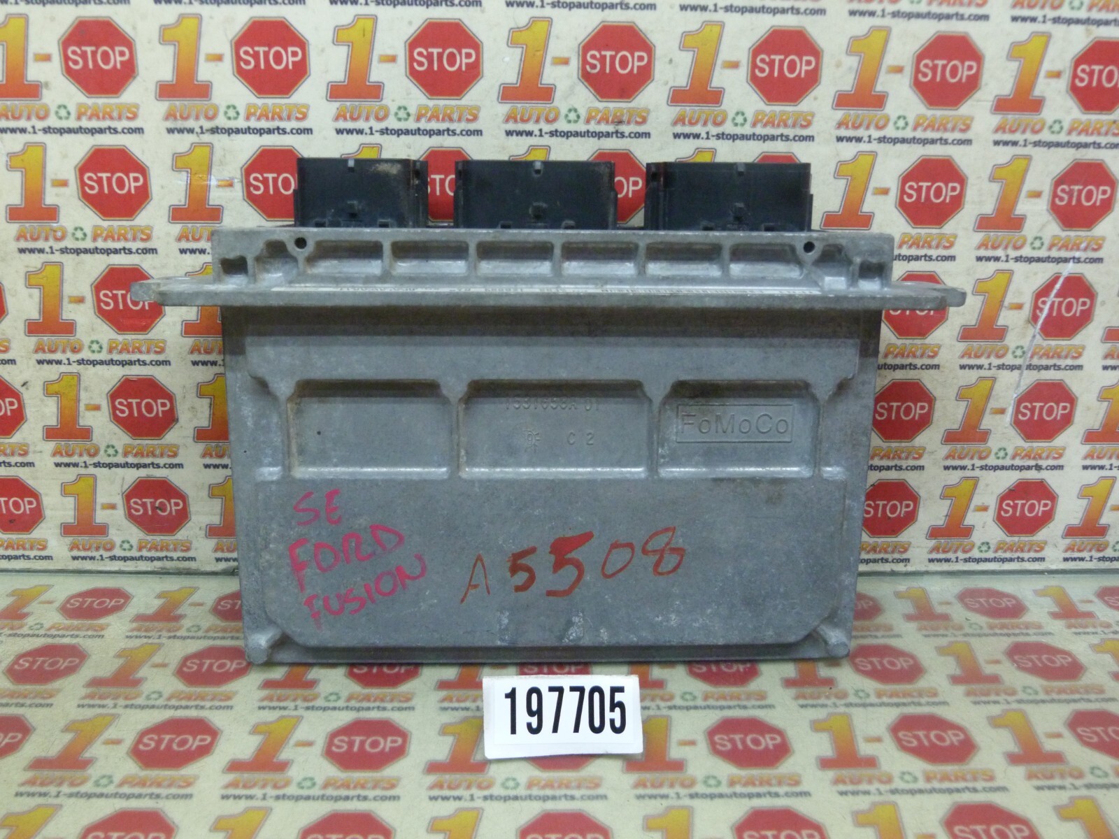 2010 10 FORD FUSION ENGINE COMPUTER MODULE ECU ECM AE5A-12A650-BTB OEM