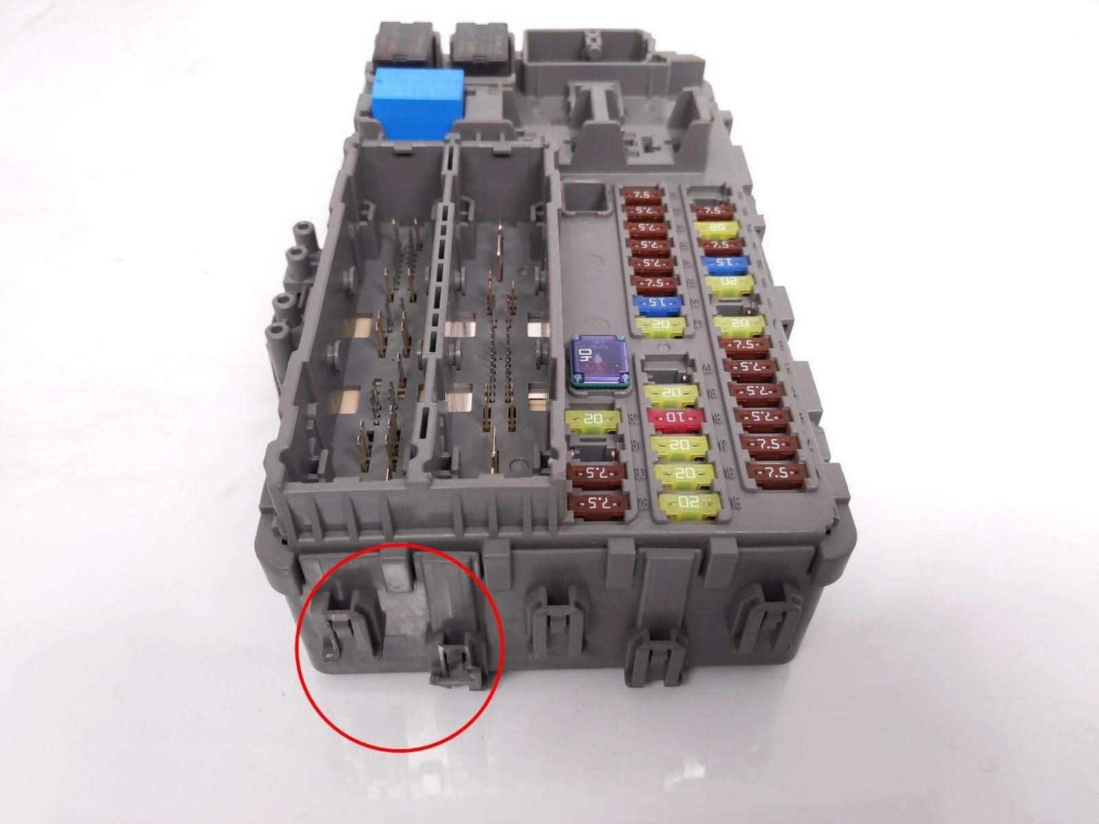 2014-2017 Honda Odyssey Cabin Room Inside Fuse Box 38200-Tk8-A23 *Damaged Tabs