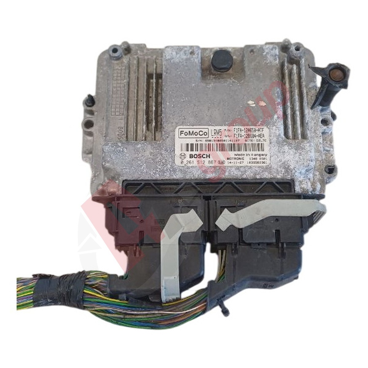 FORD FOCUS TITANIUM MK3 14-18 M1DD ENGINE ECU 999CC MANUAL 14-18 F1FA-12A650-ATF