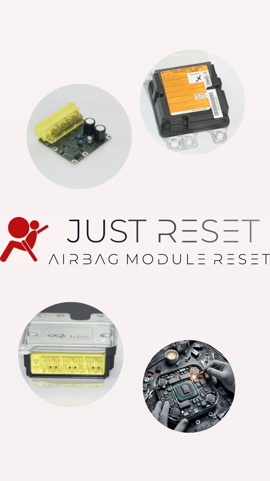 FOR VOLVO V40 SRS SAFTY MODULE RESET CRASH CODE CLEAR RESET SERVICE