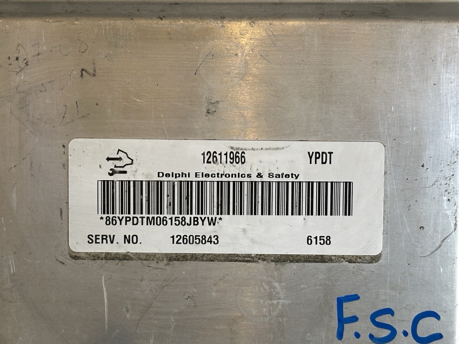2007 Saturn ION 2.2L ECU ECM Engine Control Computer OEM 12611966 YPDT