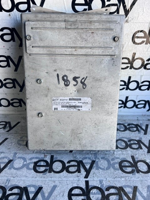 USED OEM CHEVROLET TRUCK 01227747 ENGINE COMPUTER