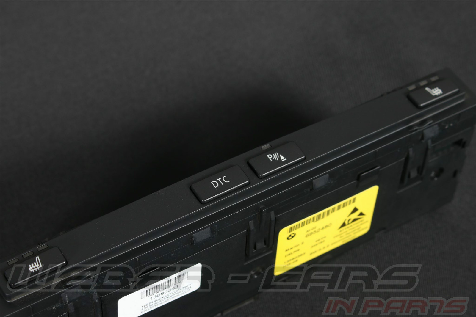 Switch center switch seat heating DTC PDC 6952480 BMW 5 Series E60 E61