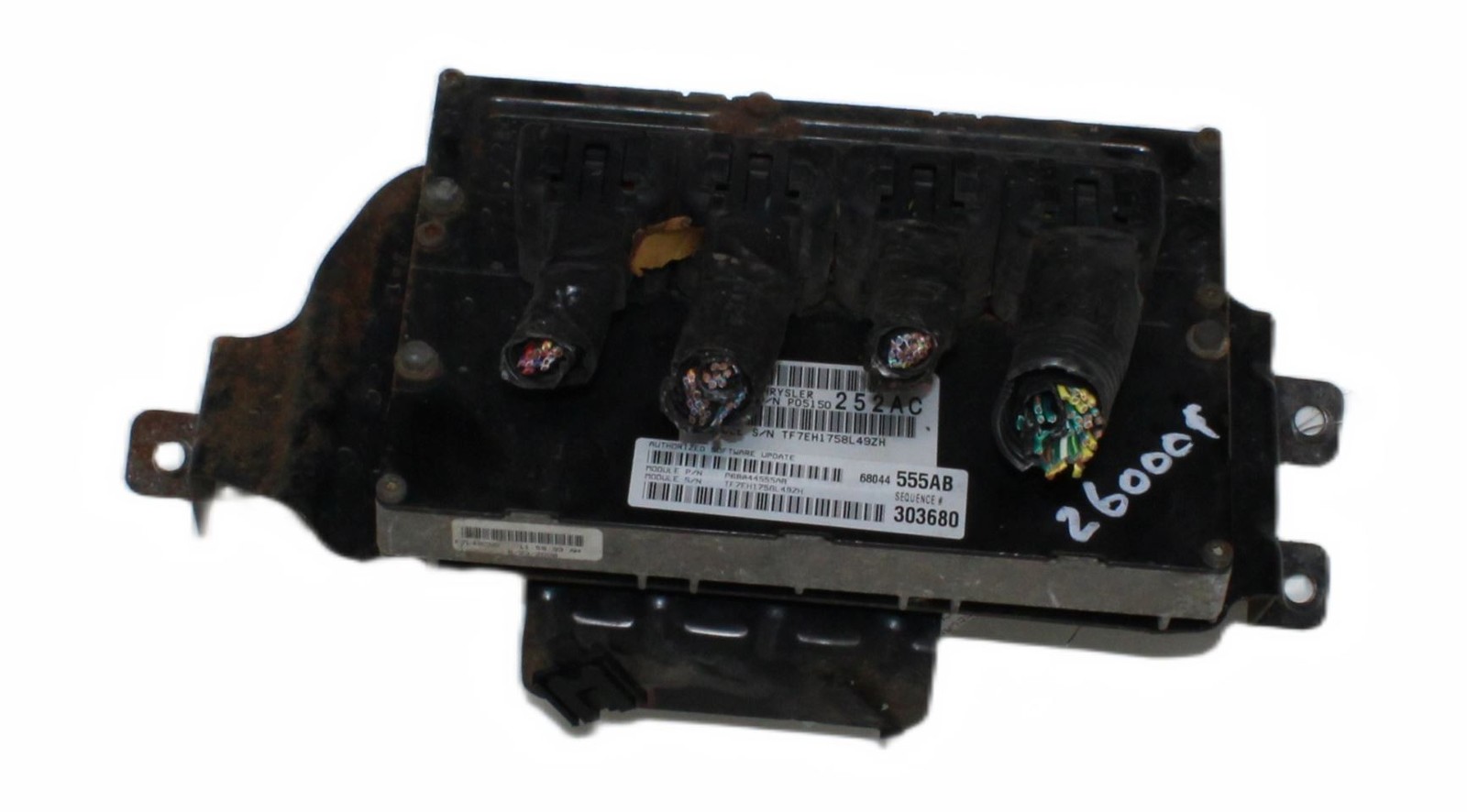 2008-2010 Dodge Caravan Engine ECM Electronic Control Module 3.8L OEM 1488974