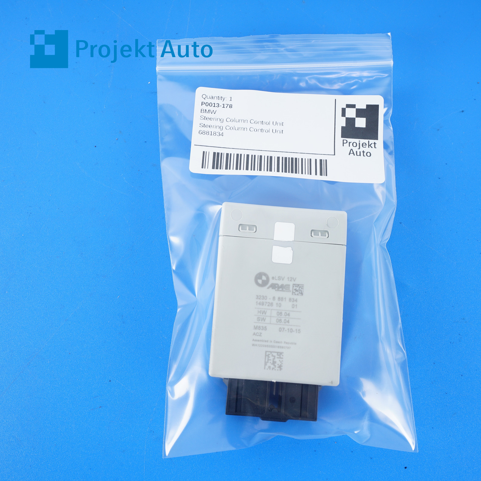 16-17 OEM BMW Steering Column Control Unit 7 Series 6881834 G12