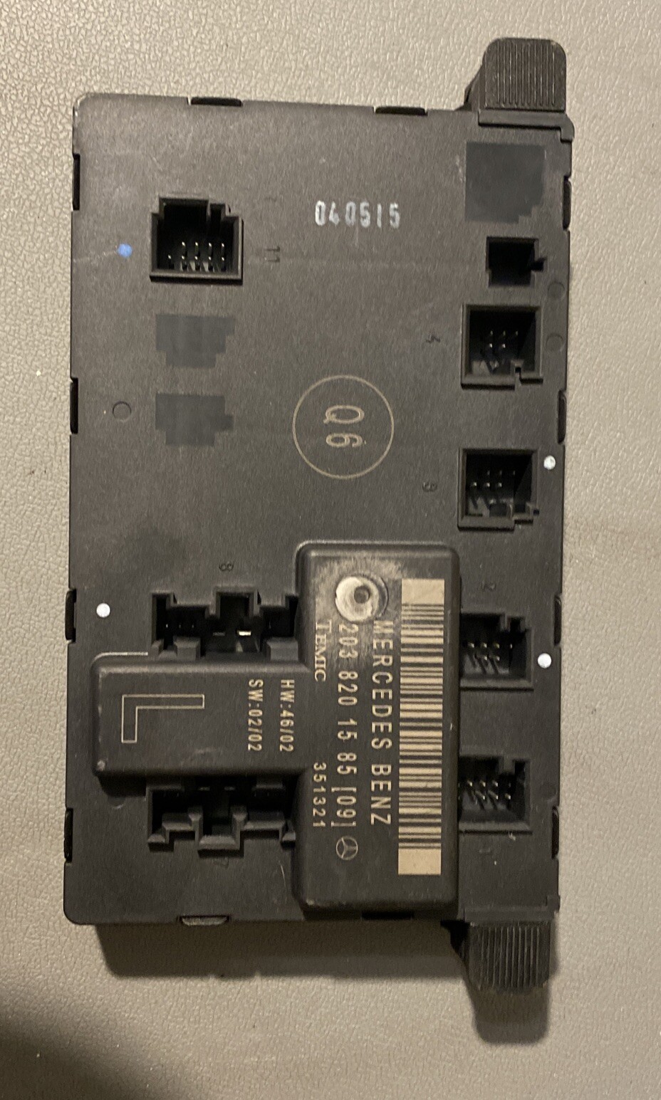 01-07 Mercedes W203 C230 C55 AMG Front Left Side Door Control Module Unit OEM