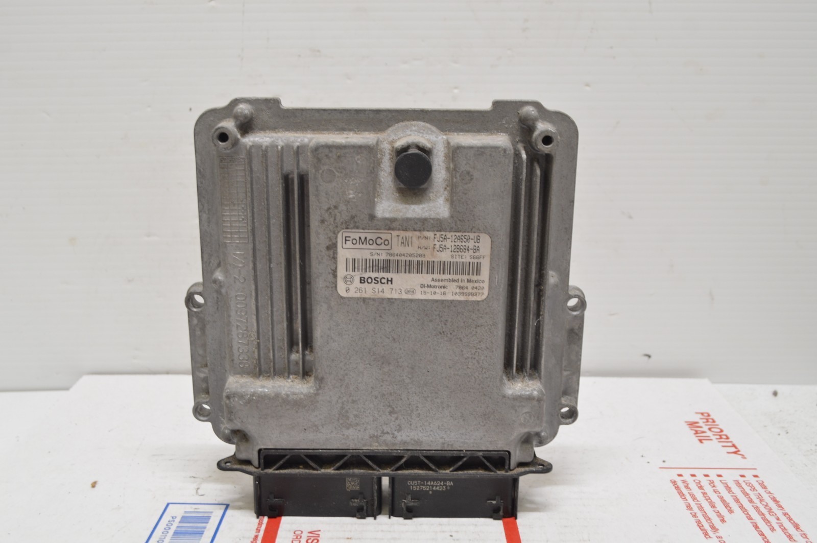 2015 2016 Ford Escape FJ5A-12A650-UB Engine Control Module Unit Ecm G77 048