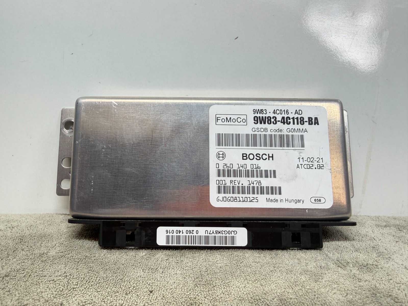 2010-13 Range Rover Sport LR4 L320 Locking Differential Module OEM 9W834C118BA
