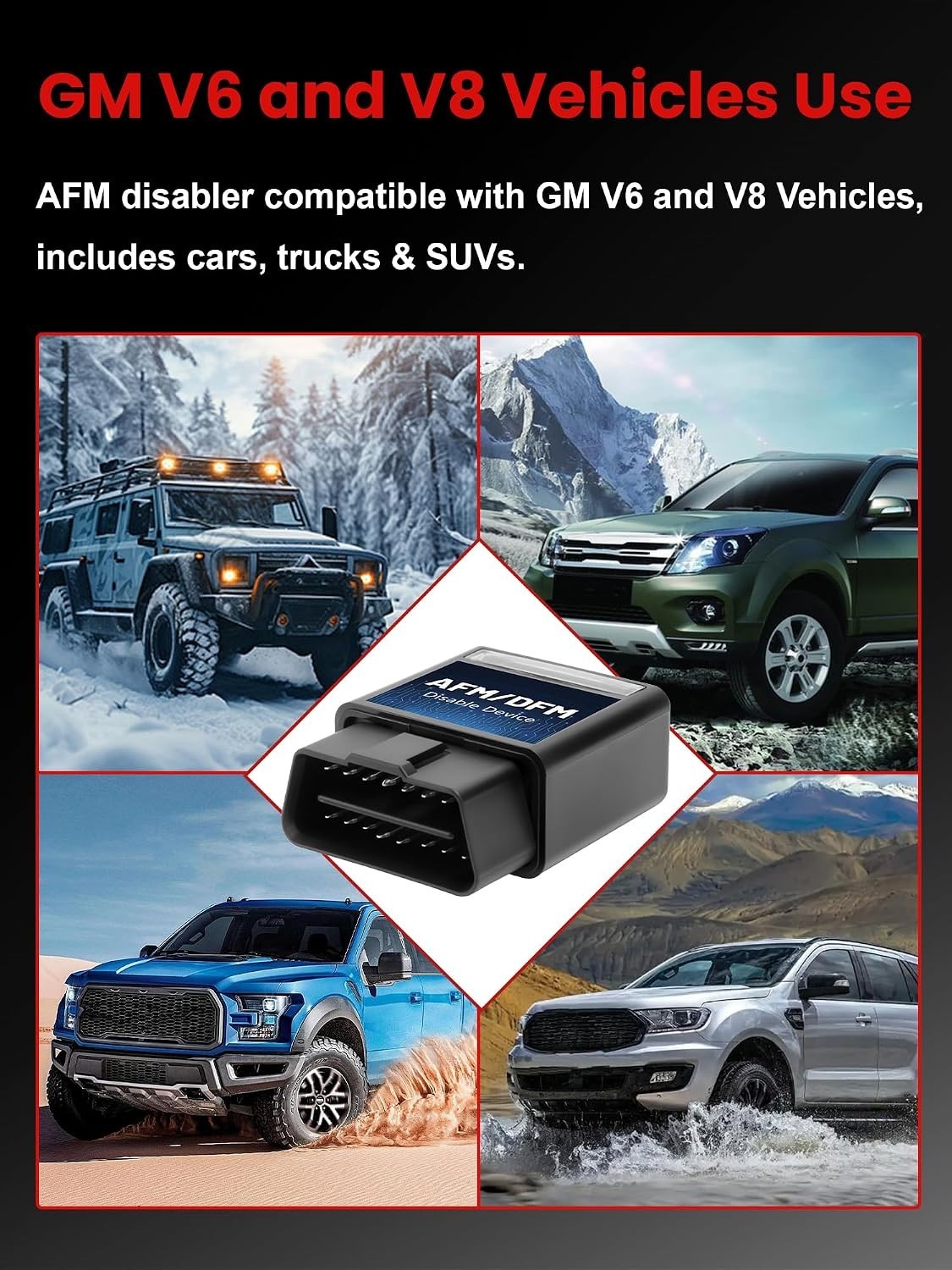 Fuel Management Disabler AG001 Compatible with Chevy Silverado Tahoe Sierra