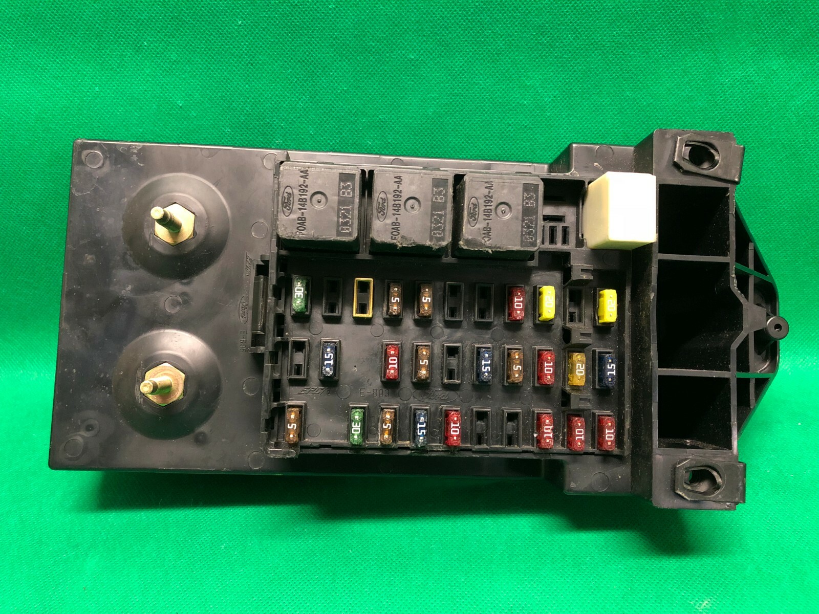 01 FORD F250 F350 SUPER DUTY INTERIOR FUSE BOX RELAY FUSEBOX 1C3T-14A067-AC
