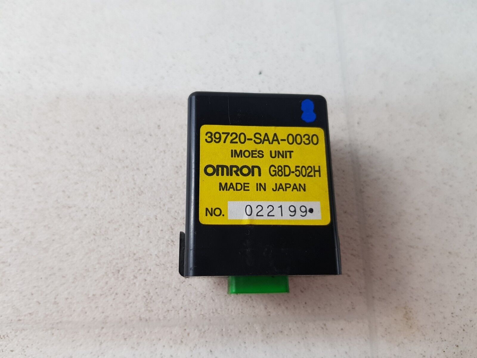 HONDA JAZZ GD MK1 01-08 1.4L OMRON ANTI THEFT CONTROL MODULE UNIT 39720-SAA-0030