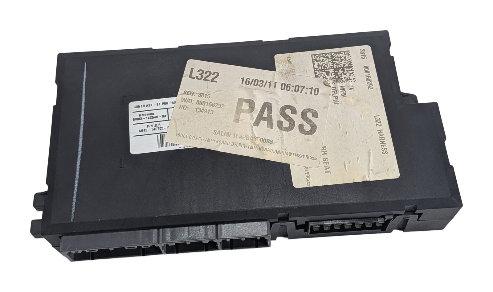 2011 RANGE ROVER (L322) FRONT RIGHT PASSENGER POWER SEAT CONTROL MODULE COMPUTER
