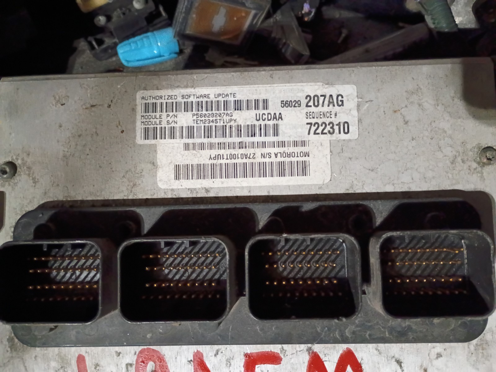 2006 DODGE RAM 1500 5.7L ENGINE CONTROL MODULE ECM ECU P56029207AG #L9A5M