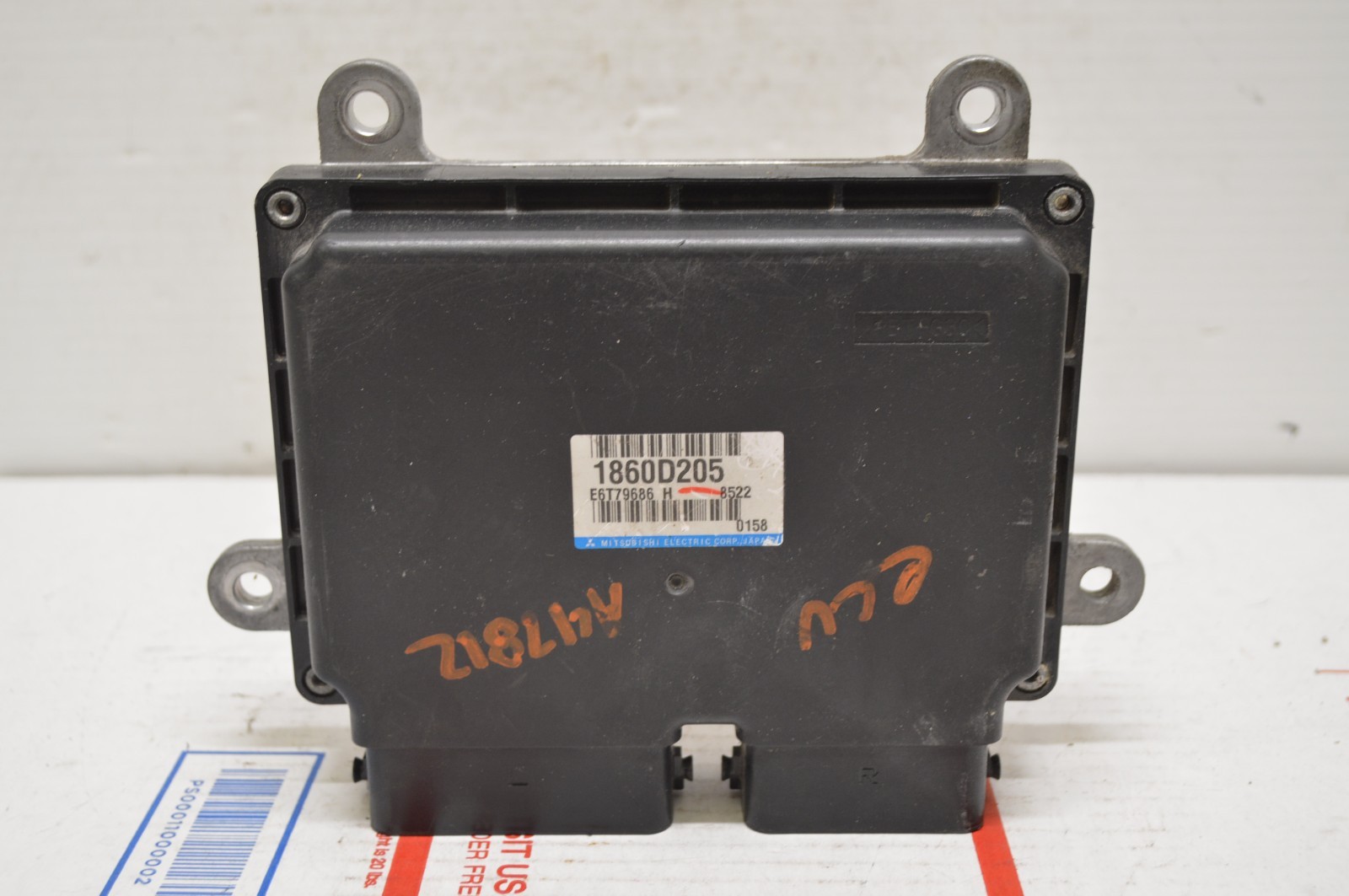 2018 Mitsubishi Outlander 1860D205 Engine Control Module Unit Ecm G77 038