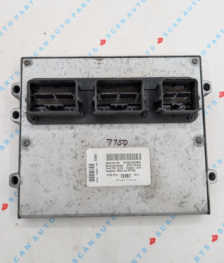 Used 2005 FORD F150 Pickup Motorola 5L3A-12A650-ATH ECU 6FXF15EA35