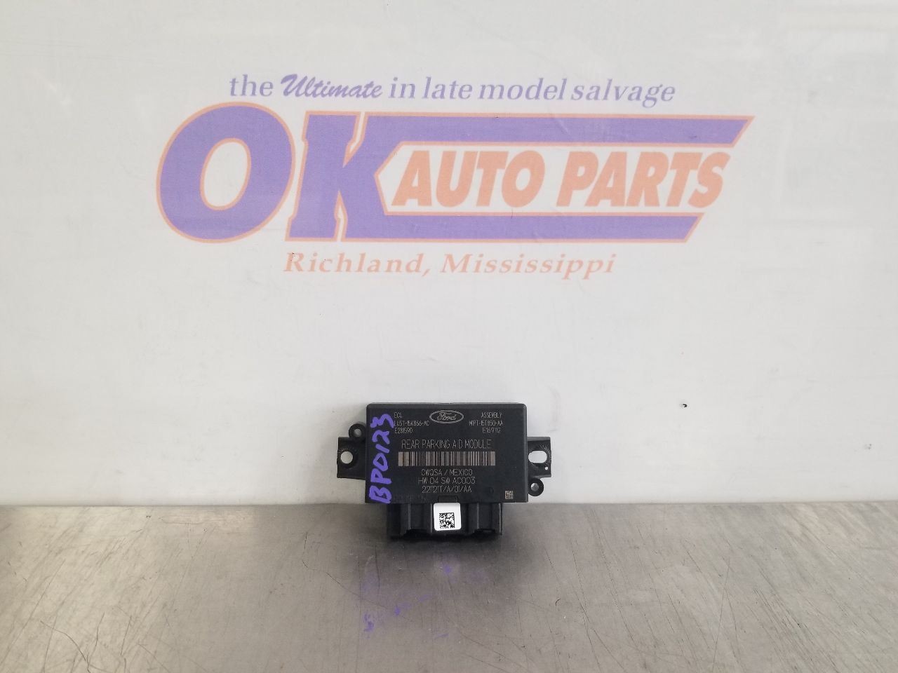 22 2022 FORD BRONCO SPORT DRIVER PARK ASSIST CONTROL MODULE LU5T15K866AC
