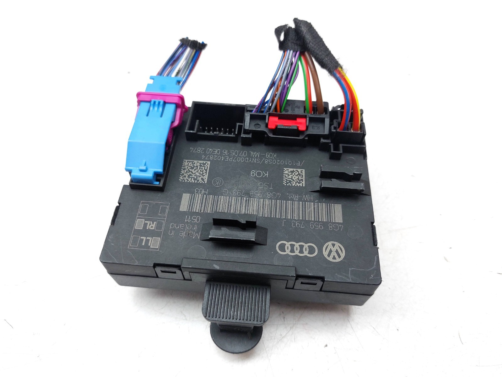 DOOR CONTROL UNIT MODULE ECU FRONT RIGHT 4G8959793J AUDI A6 C7 2016