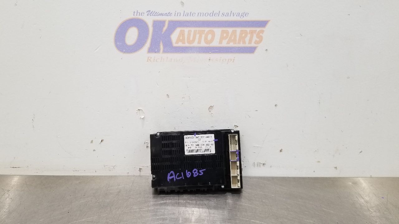 16 BENTLEY CONTINENTAL GTC TEMPERATURE HVAC CLIMATE CONTROL MODULE 3W7907040E