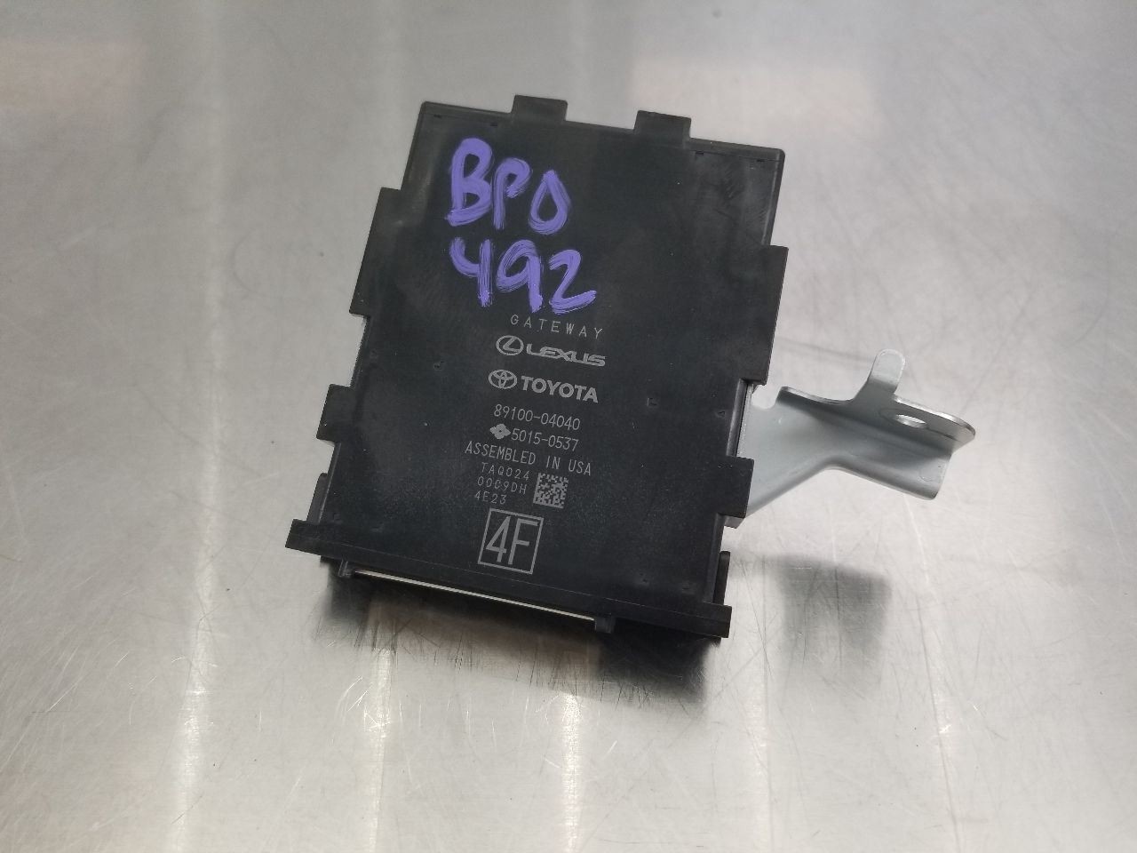 24 2024 TOYOTA TACOMA TRD SPORT NETWORK GATEWAY CONTROL MODULE 8910004040