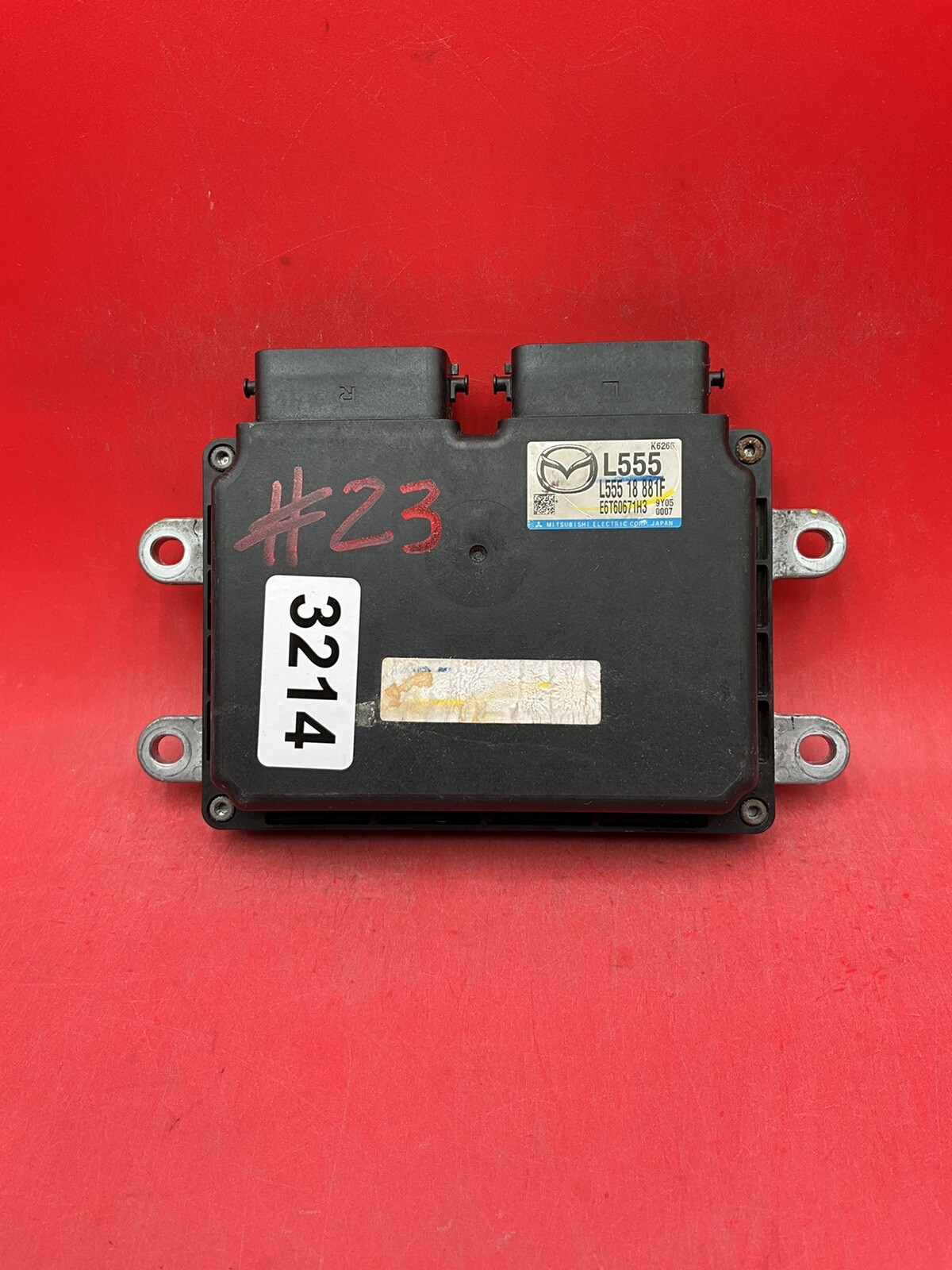 L555-18-881F | 2010 MAZDA CX-7 2.5L ECM ENGINE COMPUTER PCM ECU